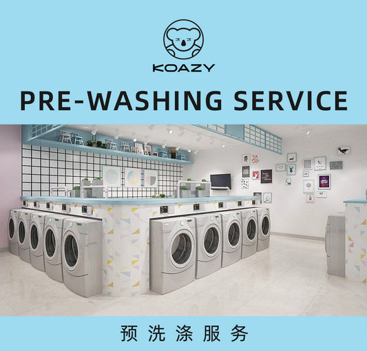 Pre-washing Service for Duvet cover sets and bed sheets